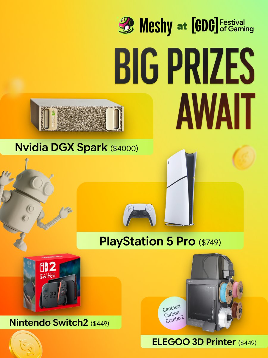 Giveaway prizes graphic