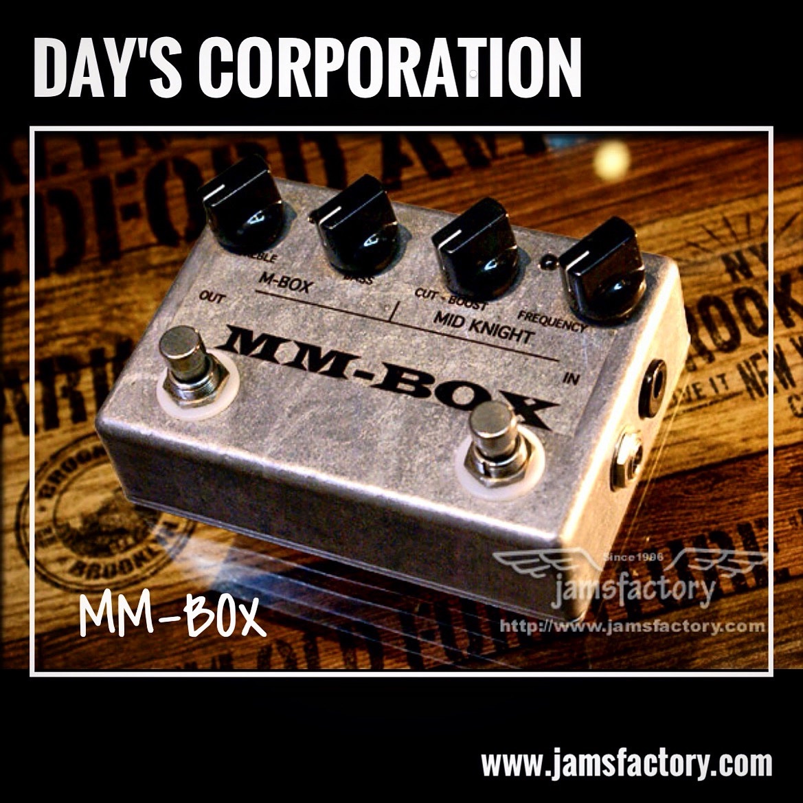 🎸USED NEW LINE UP✨ ✳DAY'S CORPORATION MM-BOX 🎸Atelier Z