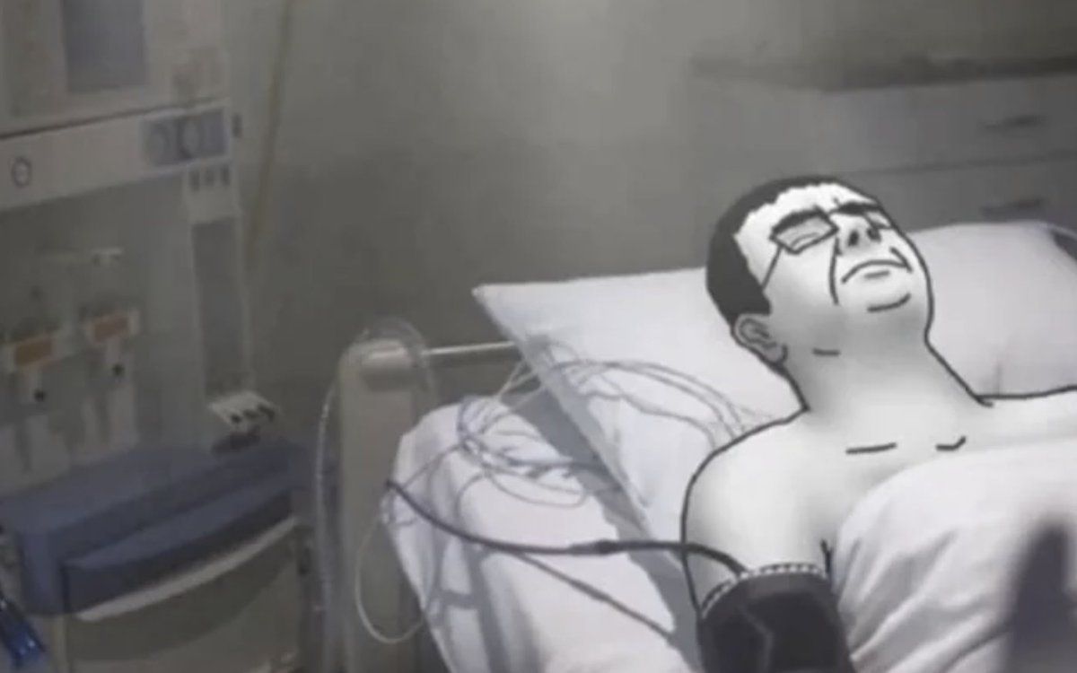 uncledoomer's tweet image. "nothing ever happens" chuds on life support