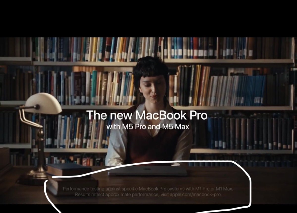 zohaibsak's tweet photo. @Mrwhosetheboss If you watch till the end of the video, they have clearly mentioned that the performance is measured against M1 Pro/Max. So how is misleading??

Didn’t expect an engagement bait from you @Mrwhosetheboss https://t.co/1Mxdztl2CZ