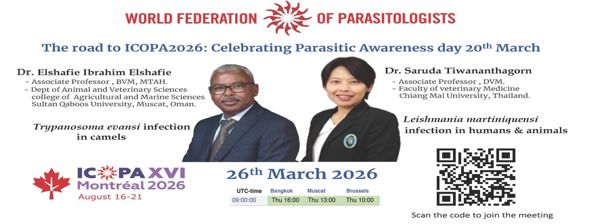 World Federation of Parasitologists tweet media