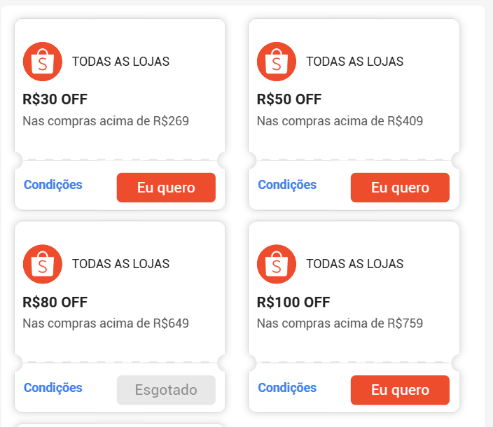 shrekbooksbr's tweet photo. ✨ CUPOM SHOPEE #shopee33
🚨 ÚLTIMA CHANCE | JÁ ESTÃO ESGOTANDO
➡️ R$ 30 OFF acima de R$ 269
➡️ R$ 50 OFF acima de R$ 409
➡️ R$ 100 OFF acima de R$ 759
🔗 RESGATE AQUI: https://t.co/nT8FMYwd1P https://t.co/8WFjeKkUk3