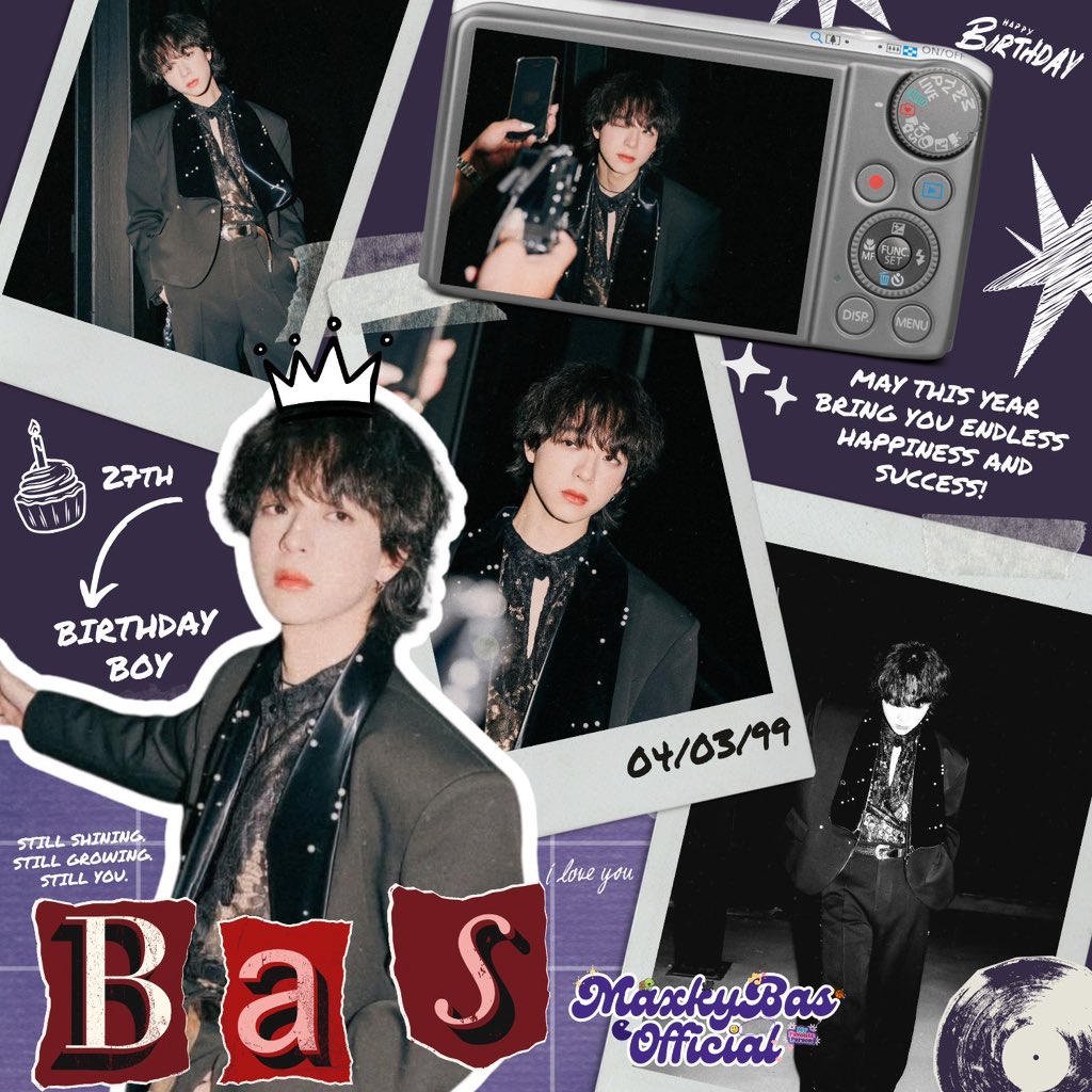BORN TO BE BAS
#BBASDAY_27th 
#บาสเด็กอ้วนที่แท้จริง

✨ขออำนาจคุณพระศรีรัตนตรัยและสิ่งศักดิ์สิทธิ์ทั้งหลายดลบันดาลให้ นายหัสณัฐ พินิวัตร มีแต่ความสุขใจ สุขภาพร่างกายที่แข็งแรง โรคภัยไข้เจ็บก็อย่าได้มาย่างกราย ปราศจากภัยพาล สมหวังตามปรารถนา เจริญรุ่งเรืองยิ่ง ๆ ขึ้น