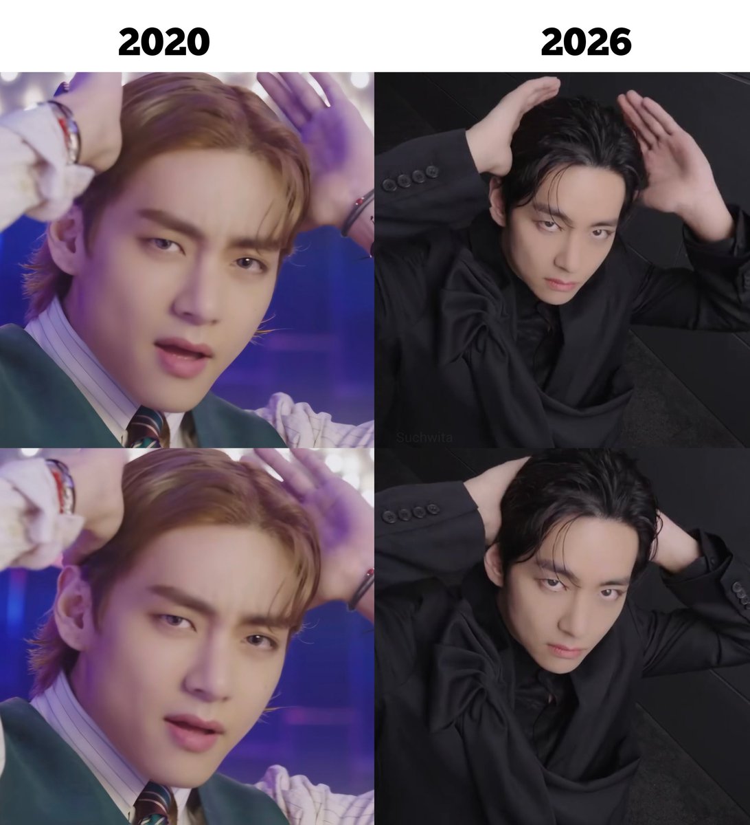 Same pose. Different era 😌