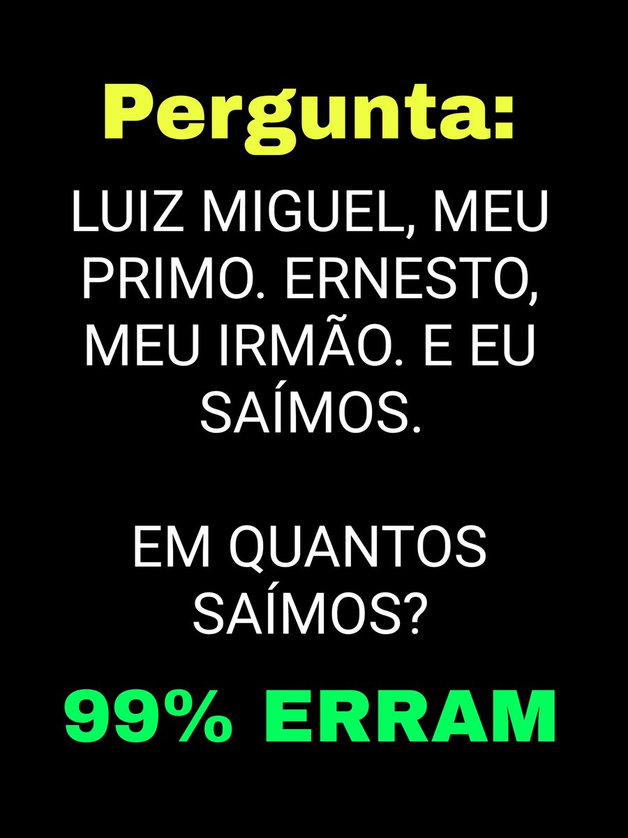 reinomary's tweet photo. Responda a pergunta.

É fácil, você consegue.
Vamos lá! https://t.co/gppV71LIY0