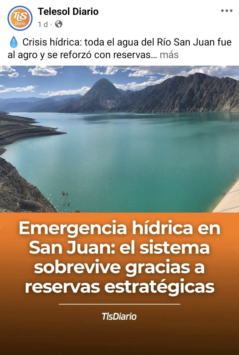 Sin duda lo que San Juan necesita es hacer minería en las zonas periglaciares.