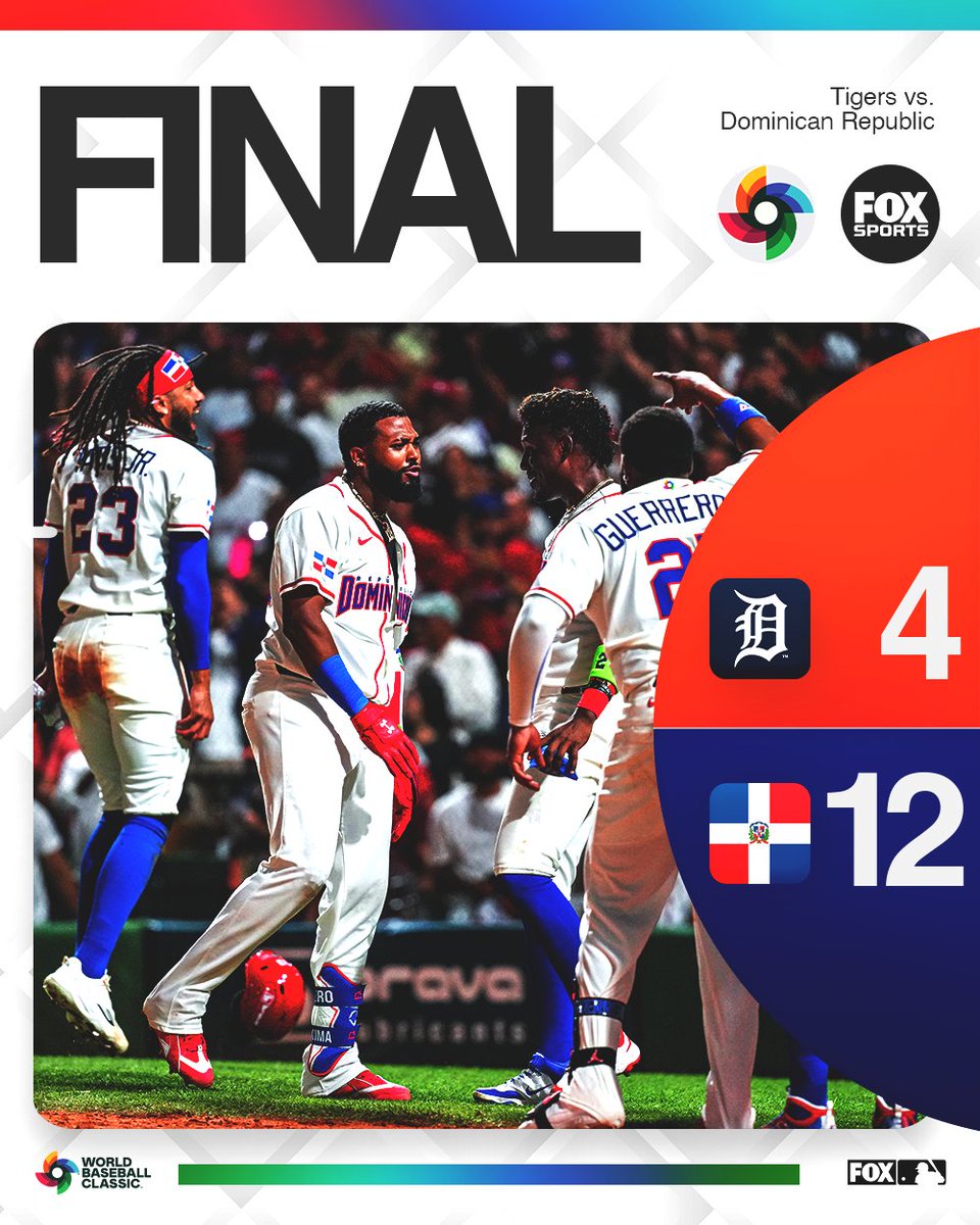 The Dominican Republic brought the power in their exhibition win against the Tigers in Santo Domingo! 🇩🇴