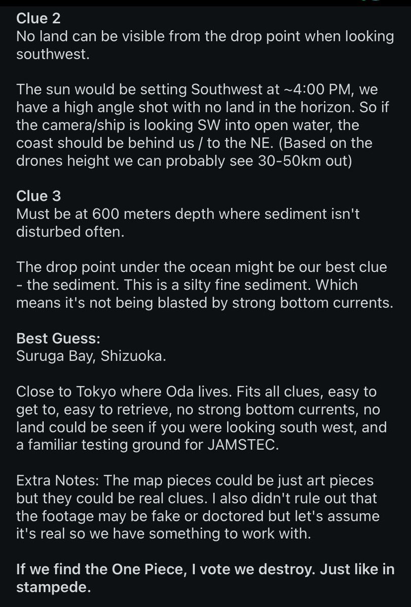 someone potentially already found the location of the One Piece???