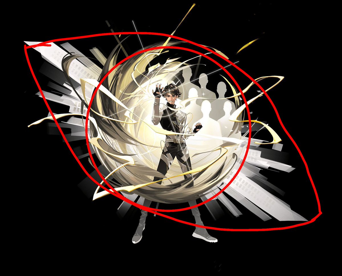 I found The Commoner Hero art to be interesting. It's like Lin Ling has the whole world in his hand with how the city is circling around him and a group of people behind. Also it looks very eye shaped.