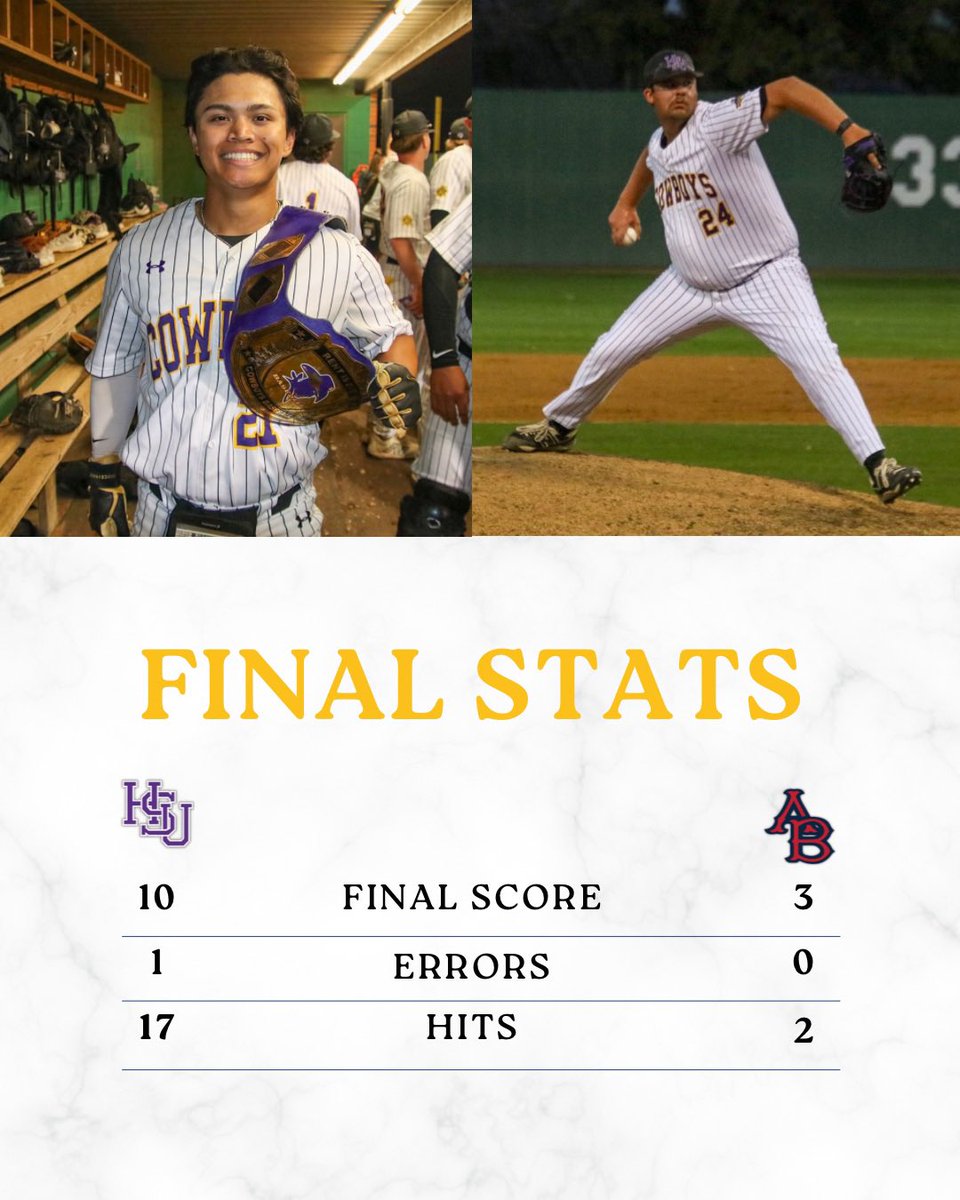 Back In The Win Column 

#Rentisdue #Cowboybaseball