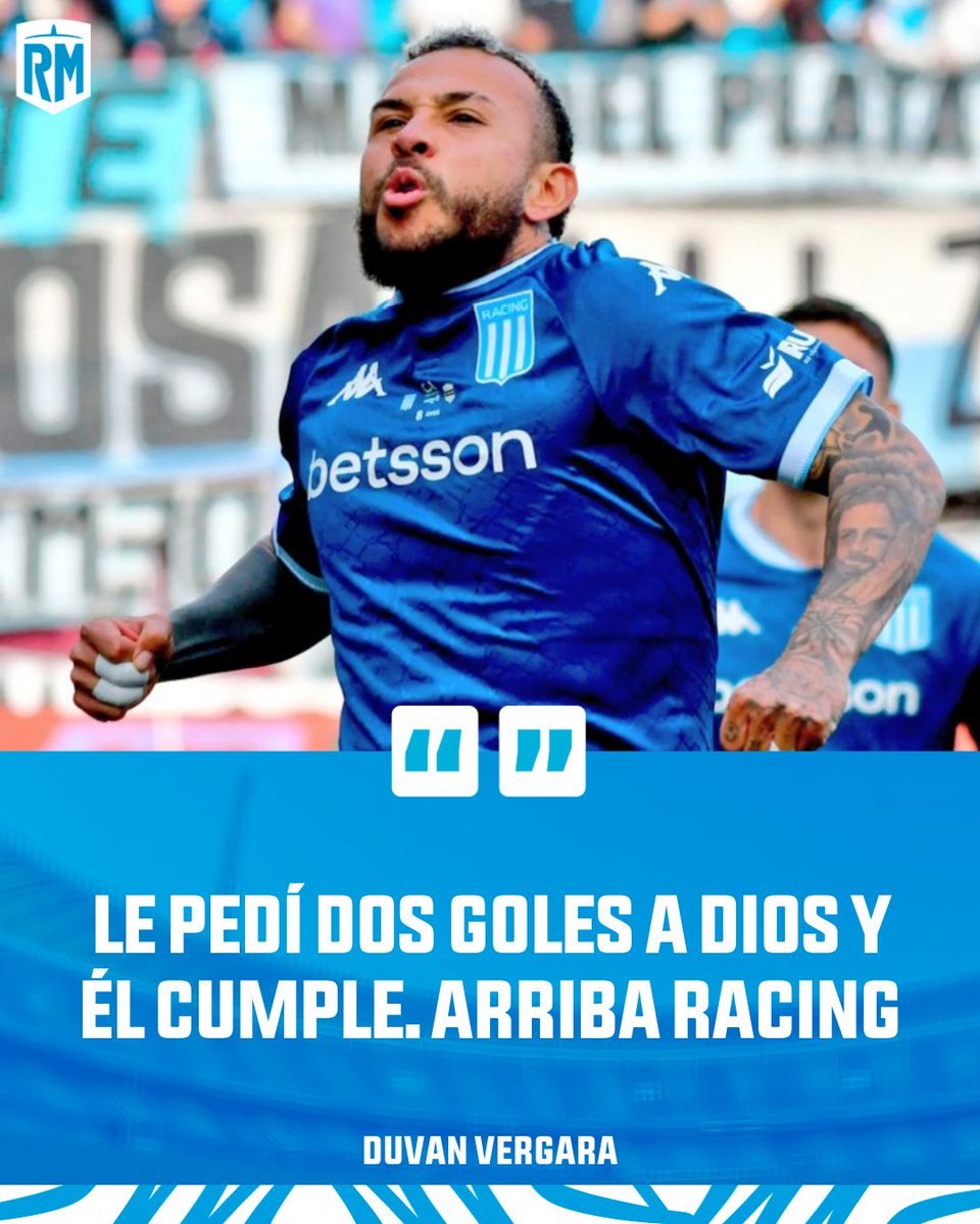 LAS DECLARACIONES DE DUVAN VERGARA, FIGURA DE LA GOLEADA DE #RACING🔥🇨🇴
