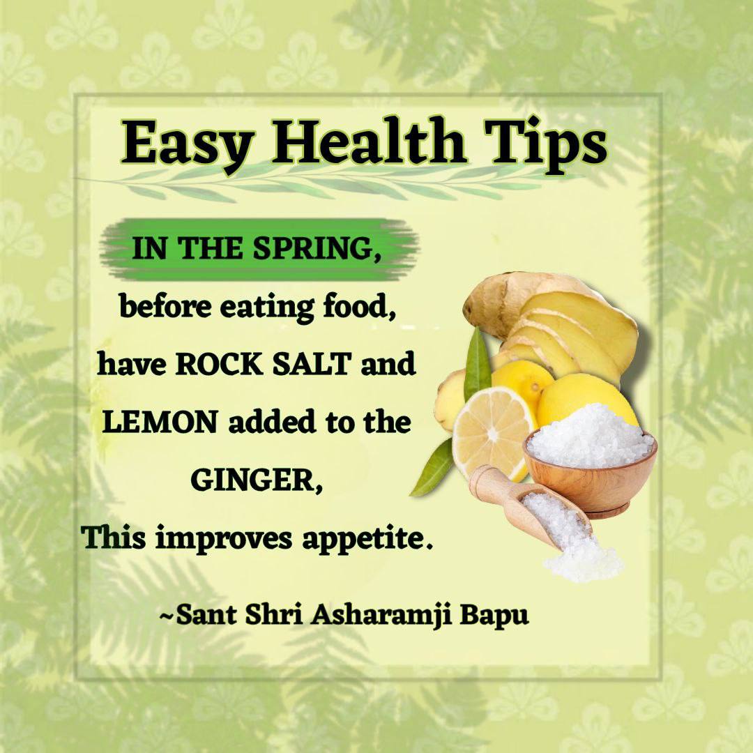 With the Season Change after Holi, the sudden shift from winter chill to the bright sun of Chaitra month affects the body’s balance. Sant Shri Asharamji Bapu has guided devotees to maintain discipline in food, routine, and lifestyle during this transition.  

Health After Holi