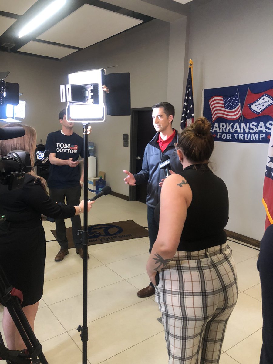 Let’s go!!! Senator <a href="/TomCottonAR/">Tom Cotton</a> for the win. Now onwards to victory in November.  I’ll guarantee you Arkansans won’t buy into Shoffner’s woke socialist policies. #arpx
