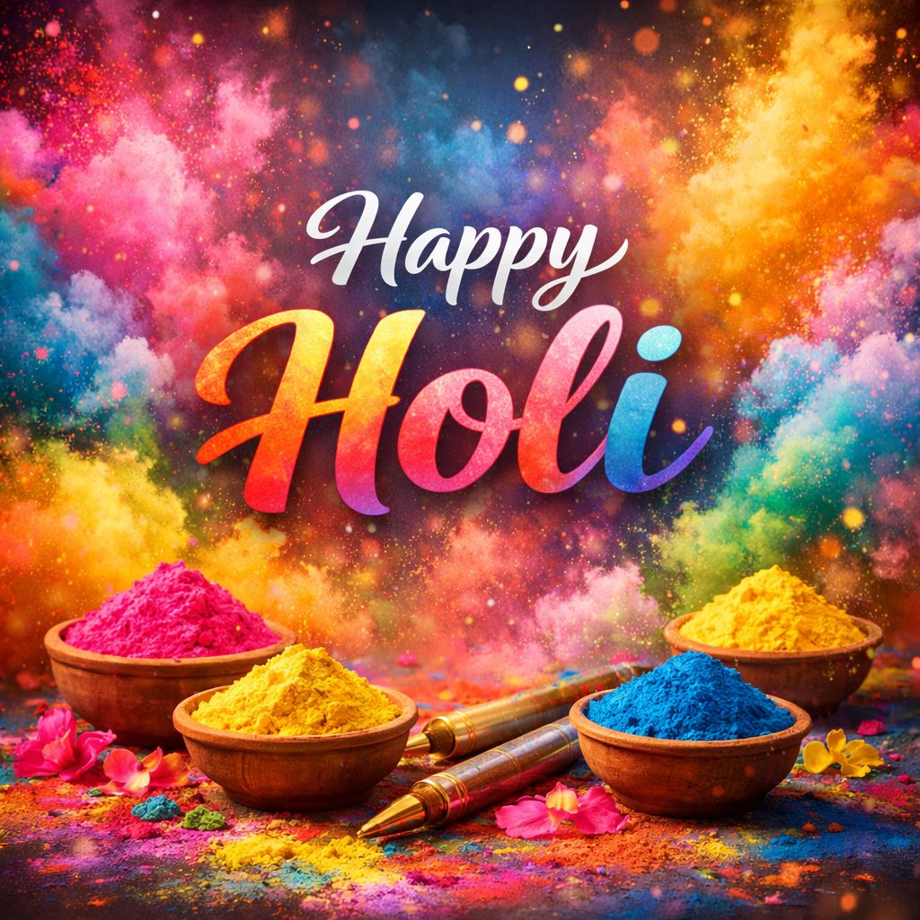 MohanPrakashTy4's tweet photo. Wishing everyone a joyful and vibrant Holi!
May this festival of colors bring happiness, positivity, and new beginnings into your life. Let’s celebrate togetherness, spread kindness, and paint the world with peace and prosperity.

Happy Holi! 🌸🎨
#Holi #FestivalOfColors https://t.co/PsldN7yV0g