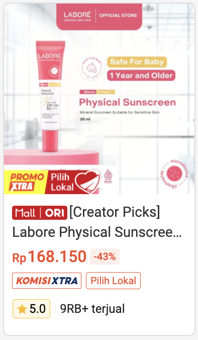 labore_official's tweet image. Shopee Official Store : s.shopee.co.id/8zuvgezfzA
TikTok Official Store :
vt.tiktok.com/ZSPeBGjPu/?pag…

#PromoTHR #LABOREPromo #PromoLebaran