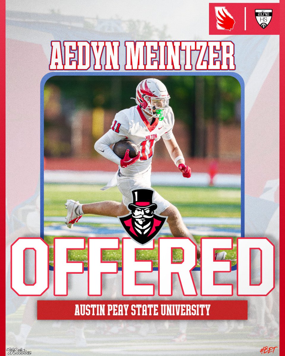 Milton High School Football tweet media