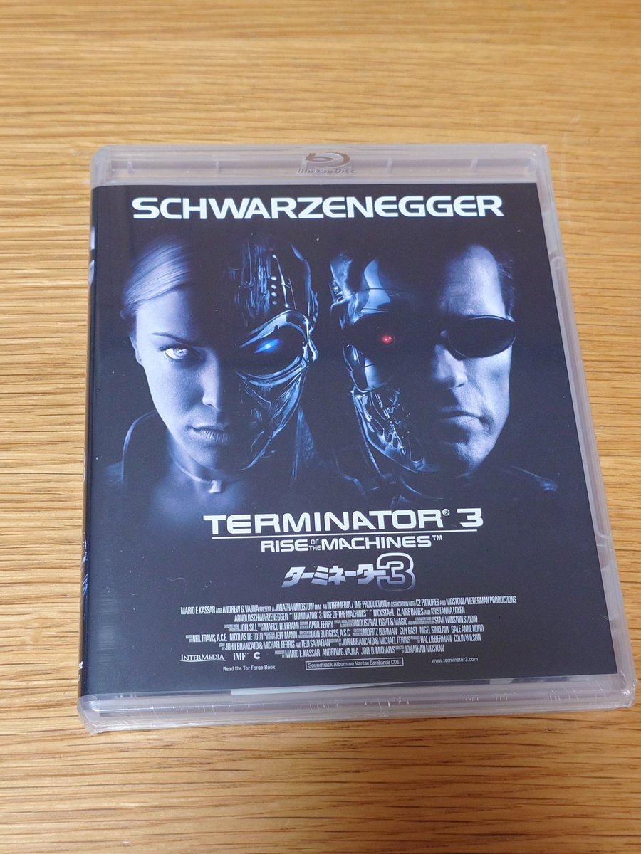 ㊗️本日、ターミネーター3 Blu-ray再販発売日！ DVDしか持ってなかっ