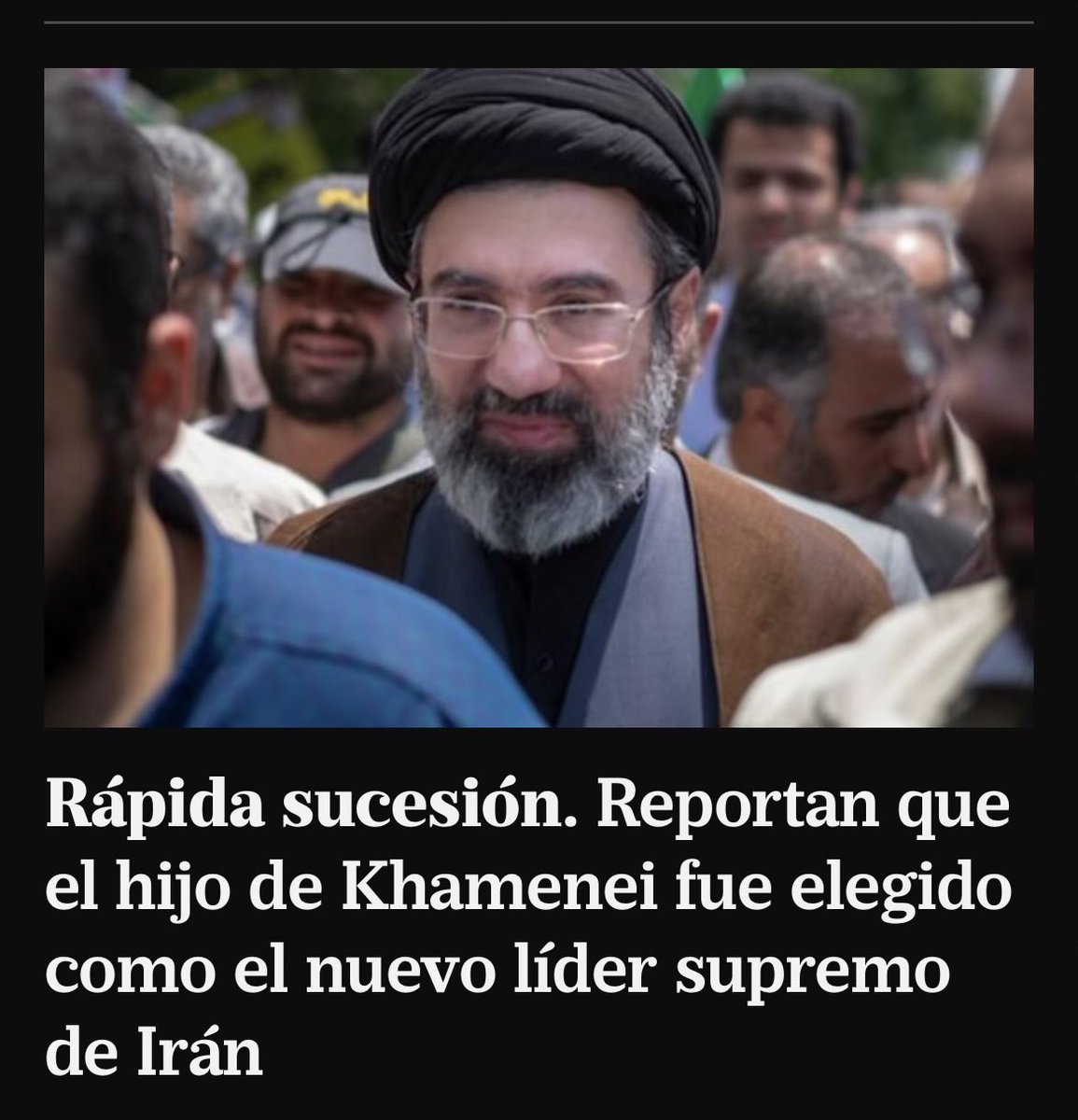 Antes de ser convertidos en pelusa, los 88 cojecabras del Consejo de Expertos, eligieron de la mesa de saldos.