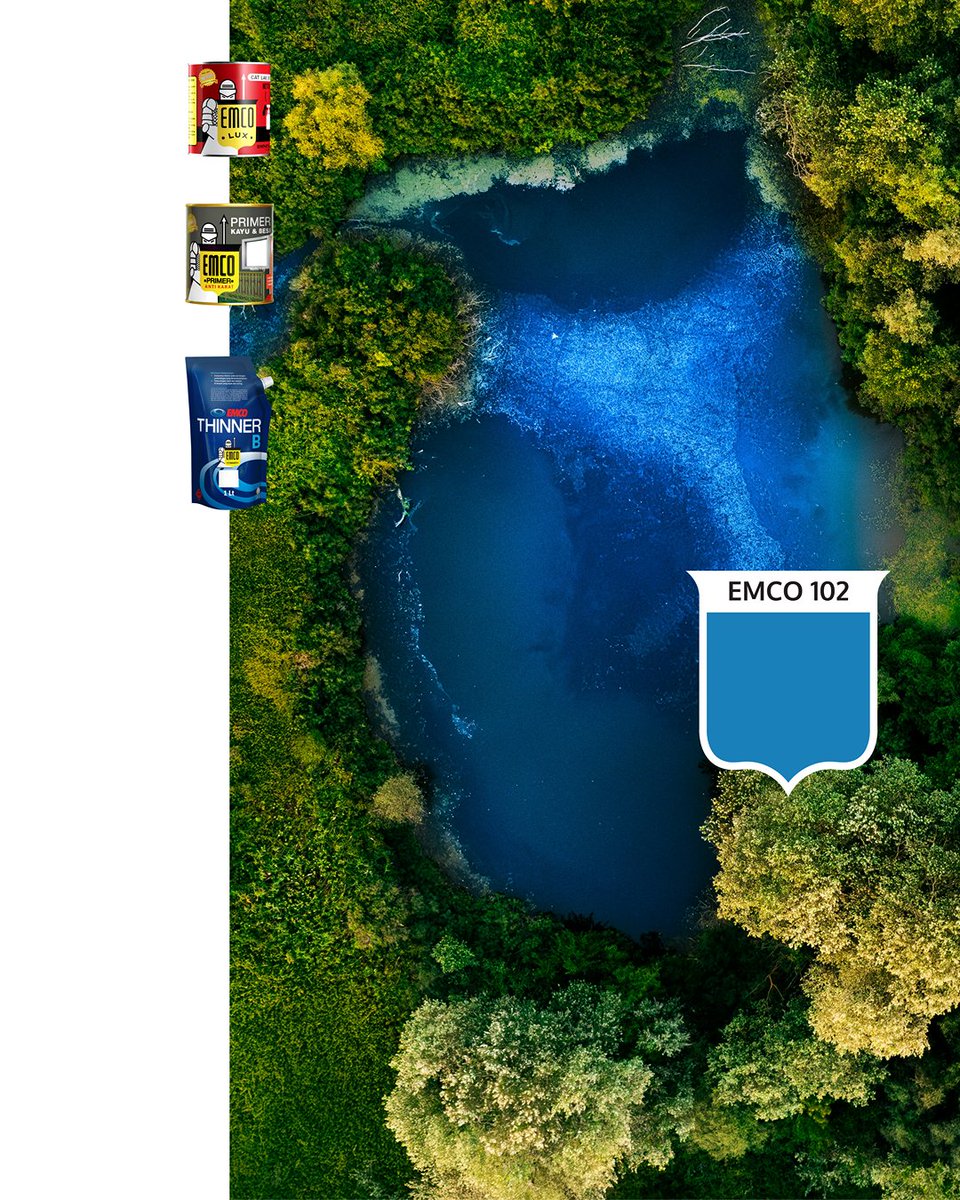 Alam selalu jadi inspirasi terbaik. Terinspirasi dari alam, EMCO menghadirkan warna yang hidup dan penuh karakter. 🎨

Dan sekarang, kamu bisa bawa nuansanya ke rumah.

✨ EMCO 135 untuk kesan fresh &amp; natural
✨ EMCO 102 untuk suasana tenang &amp; elegan

Pilih warna yang paling