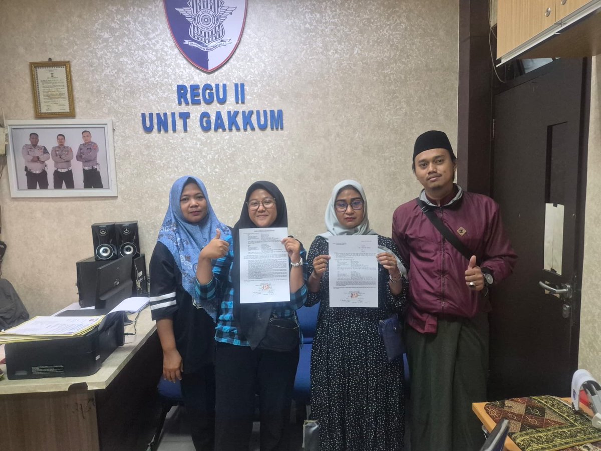 Satlantas polres serang melaksanakan restorasi justifikasi kepada masyarakat