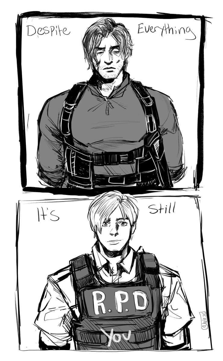 quick sketch
#REBHFun #ResidentEvil #ResidentEvilReqiuem #LeonKennedy #sketch