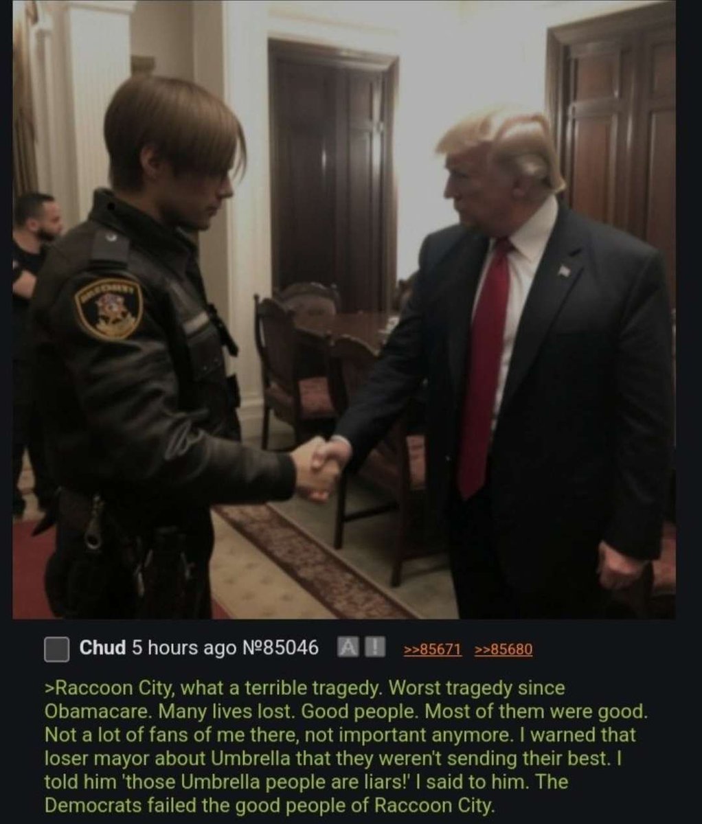 ShitpostRock's tweet photo. Did you miss Trump giving Leon a Medal of Honor for his service? https://t.co/qyEOyNeFz2