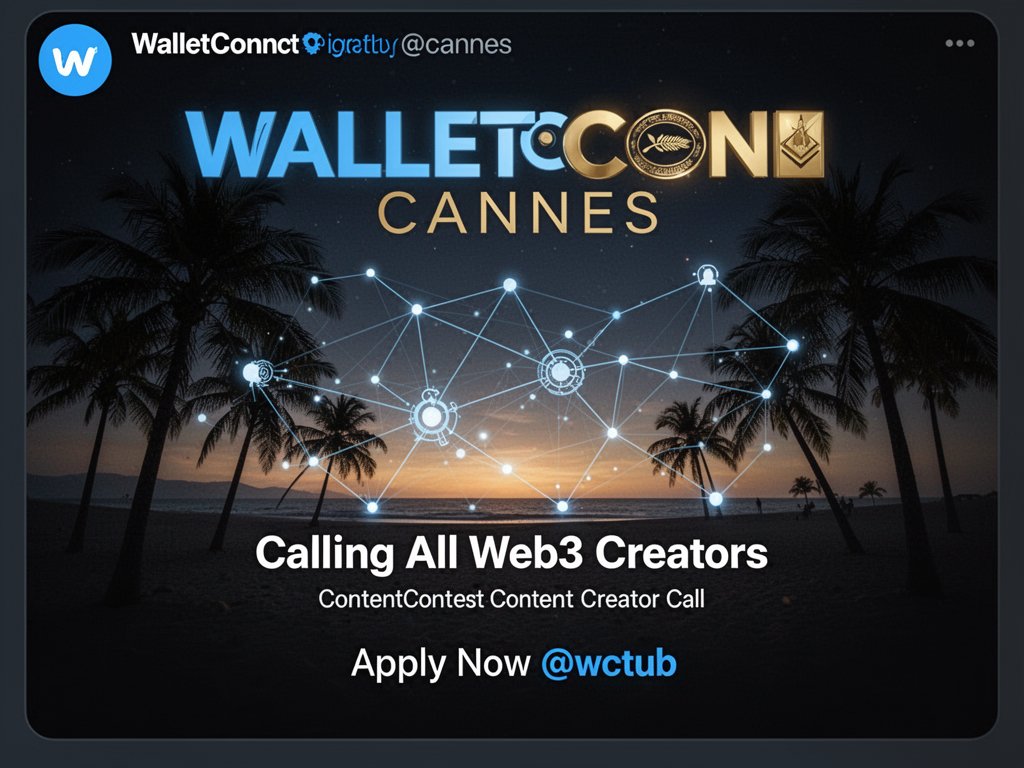Komar085's tweet photo. Excited for #WalletCon in Cannes! 🌐🔥

Web3 infra is finally getting the spotlight it deserves. @wcthub is bringing builders, protocols &amp; creators together on a global stage.

If you're a Web3 content creator — don't miss the Creators Call!

🔗 https://t.co/pbsW4cwUEy https://t.co/U15mVdk6N9