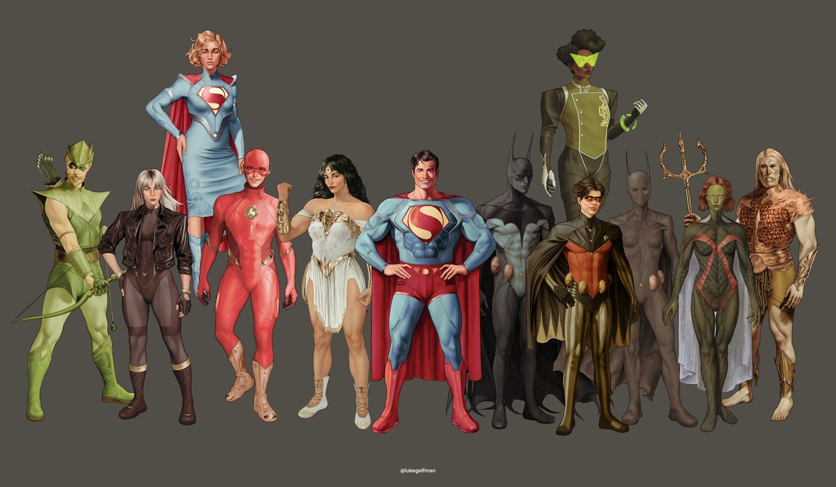 Dc characters designs, will do more in the future probably for fun.