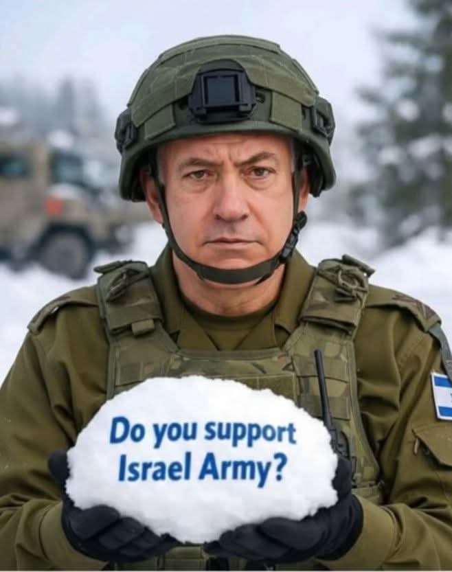 I STAND WITH ISRAEL and my Jewish family. 

Do you support Israeli Army