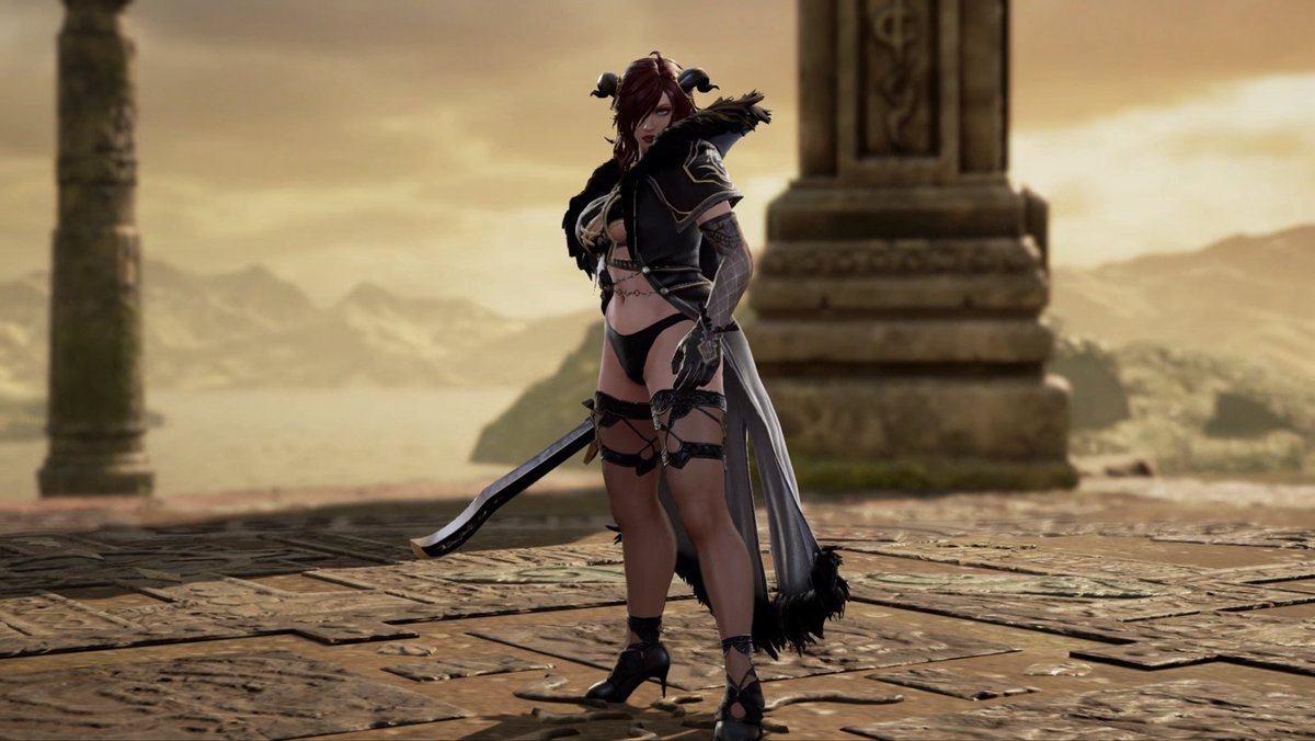 初代ソウルキャリバーからやっていた私には刺激的🥰（歳がバレる