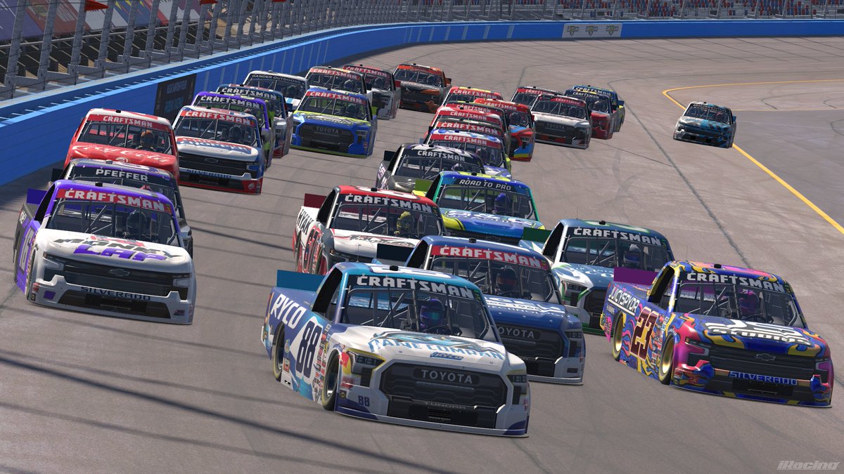 Wasn't a good night at Phoenix but at least got to race (Somewhat).

Hit the inside wall cutting the dogleg on my q lap and started last. Wrecked, caused a wreck, and wrecked some more!

Ended up P26 but we will move on to the B Car!

<a href="/eRacr_gg/">eRacr.gg</a> || <a href="/themoneylap/">The Money Lap</a>