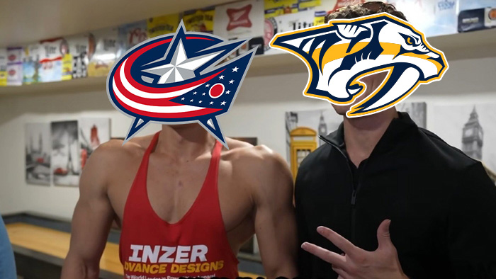 Breaking: Nashville Predators brutally gamemogged by Columbus Blue Jackets.