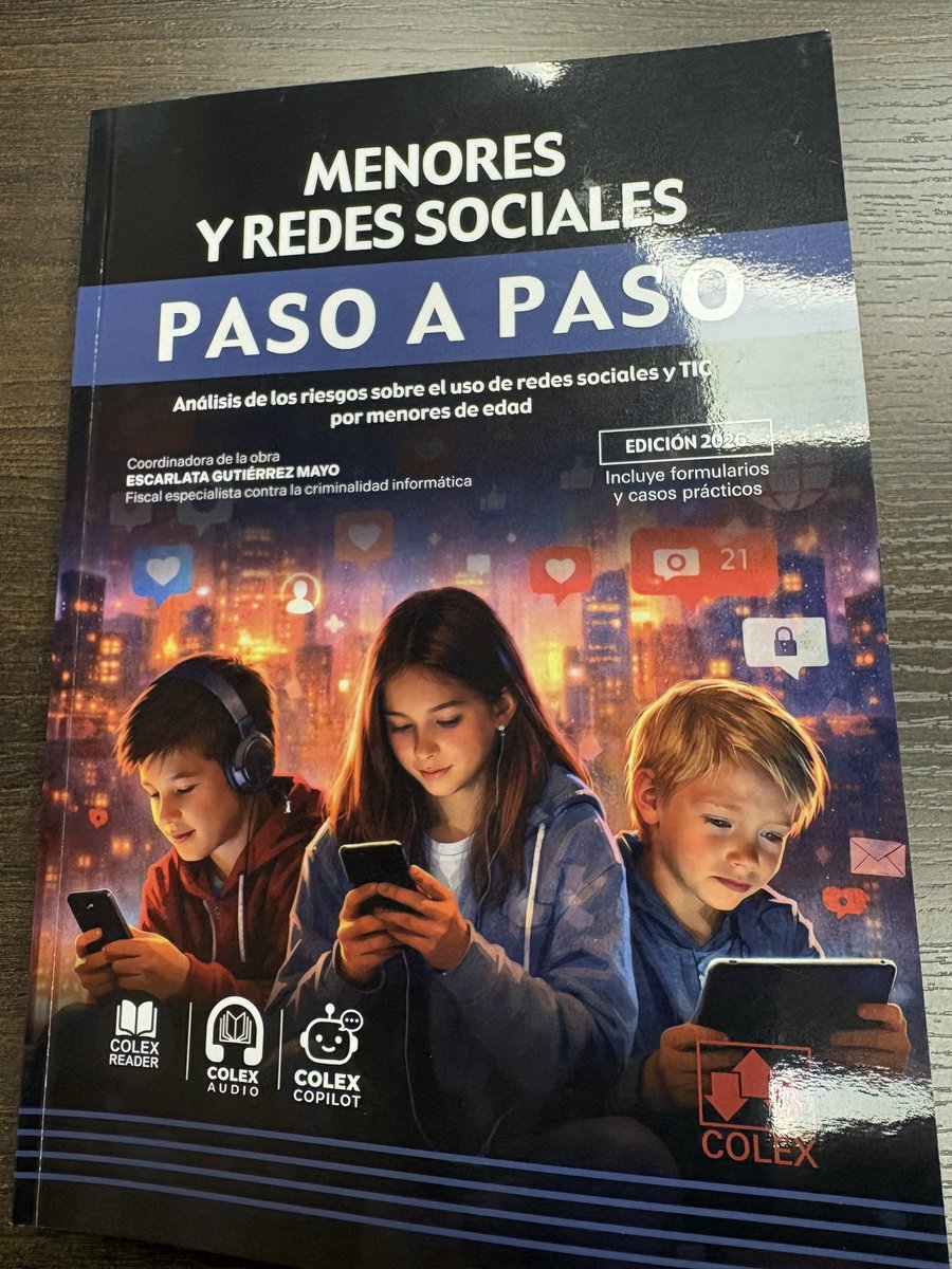 Lulyheg's tweet photo. Menores y redes sociales. Paso a paso - Colex By @escar_gm  https://t.co/9pbOoV7DBH https://t.co/aSPLKyQSZj