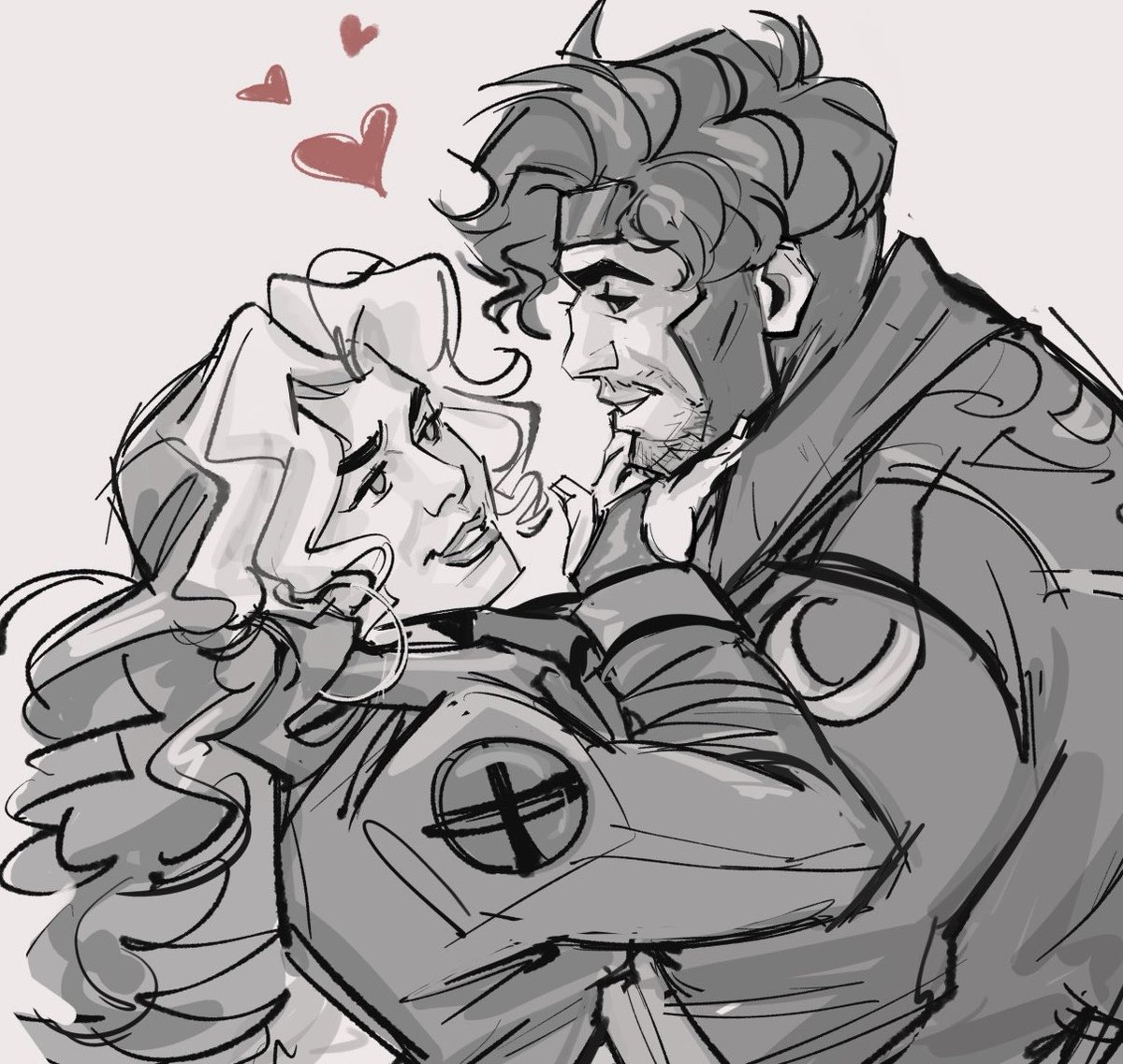 Another doodle of these two.. we are not surprised #MarvelRivals