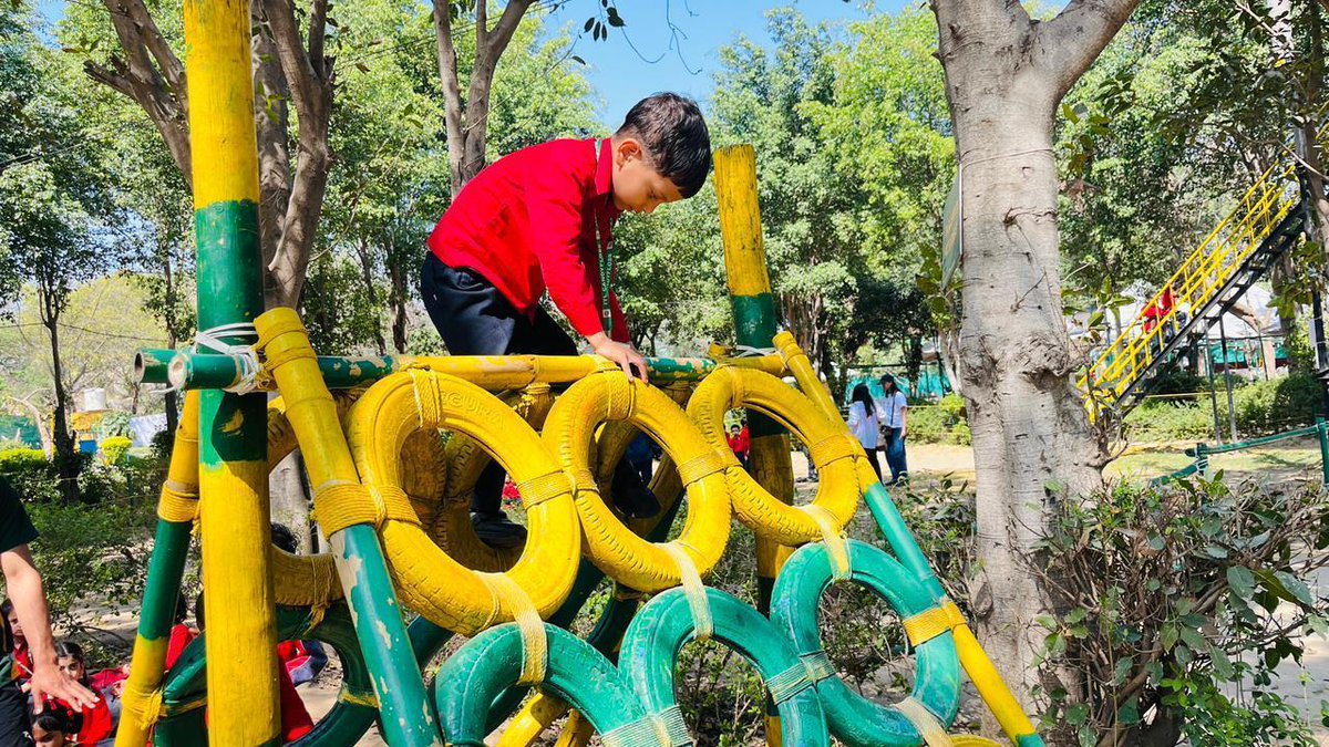 Our lil’ ITLeens enjoyed an action-packed day at Rocksport, Gurugram on 3rd March 2026, filled with rope challenges, wall climbing, tractor rides, obstacle games and team activities.