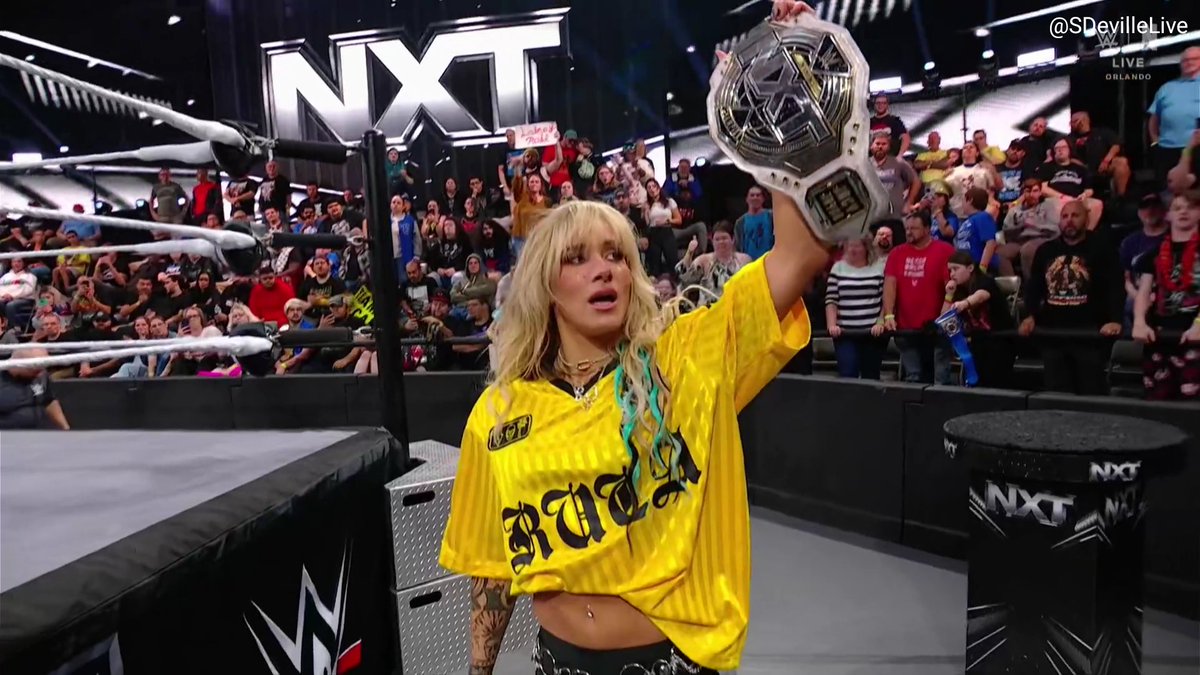 Sol Ruca Top Rope Sol Ruca on Top! Looks like triple threat is coming this Saturday #WWENXT