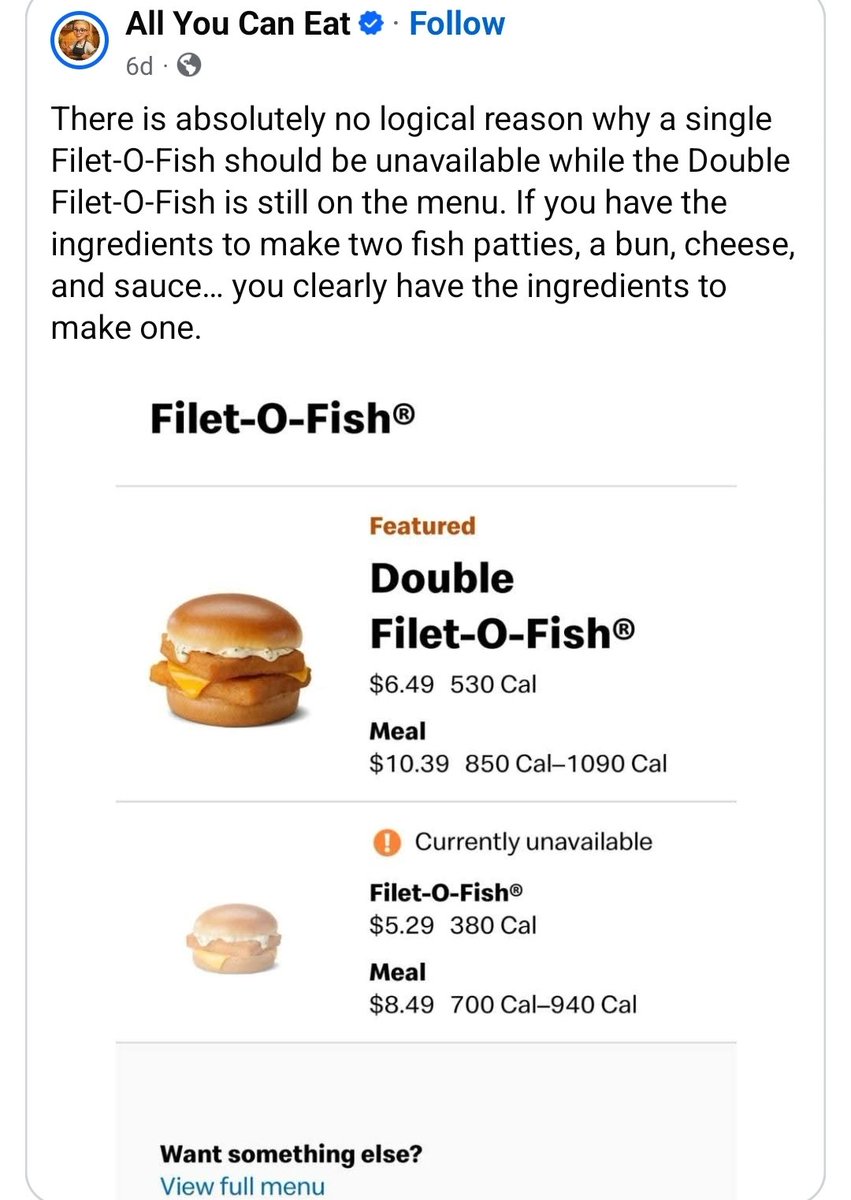 MikeDeeJackson's tweet photo. Wow @McDonalds. Y'all not slick!
#FishGate 🐟 https://t.co/DqVb9wr7rC