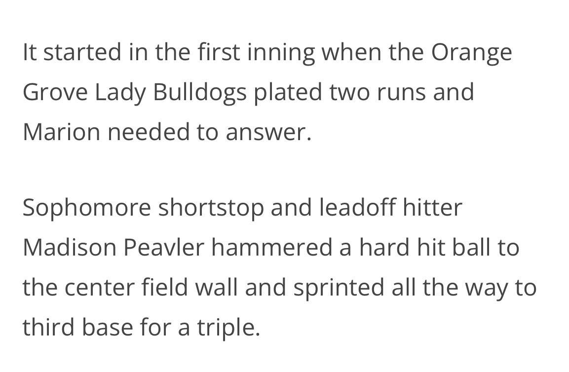 Madison Peavler tweet media