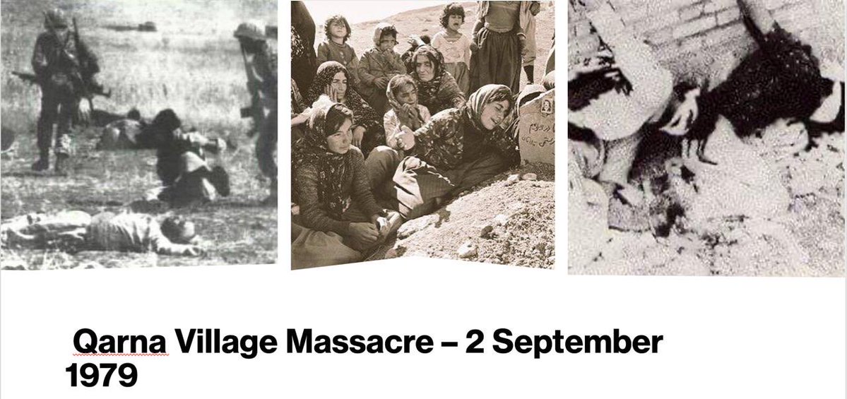 Since Iranian Kurds have all your attention, take a look at these photos from the genocide in 1979–1980s, when the world remained silent. Iranian Kurdistan was the first battlefield where the regime the world is confronting today launched its first war.#IranWar