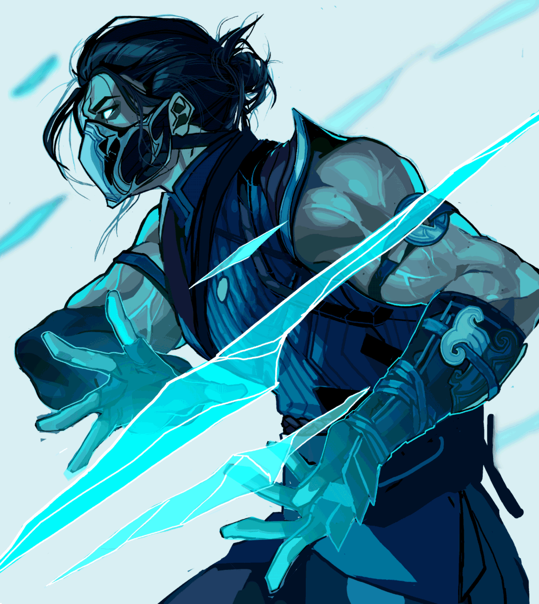 KnightPersica's tweet photo. It's been a minute, but I started drawing something~

#MortalKombat #mk1 #bihan #subzero https://t.co/knk6bJrQgq