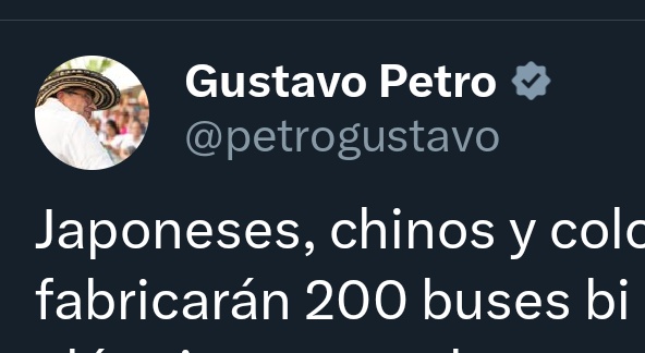 Colombia es tan progresista que no se discrimina ni a los camiones