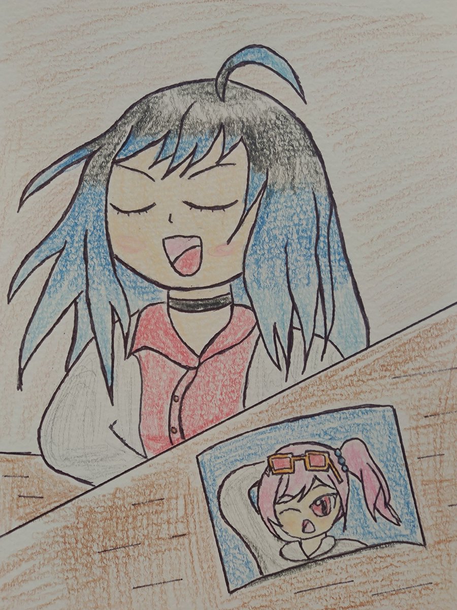 Samical 今日のお絵描き ばかみたい-哀愁-(逆牙ティノアールVer)
