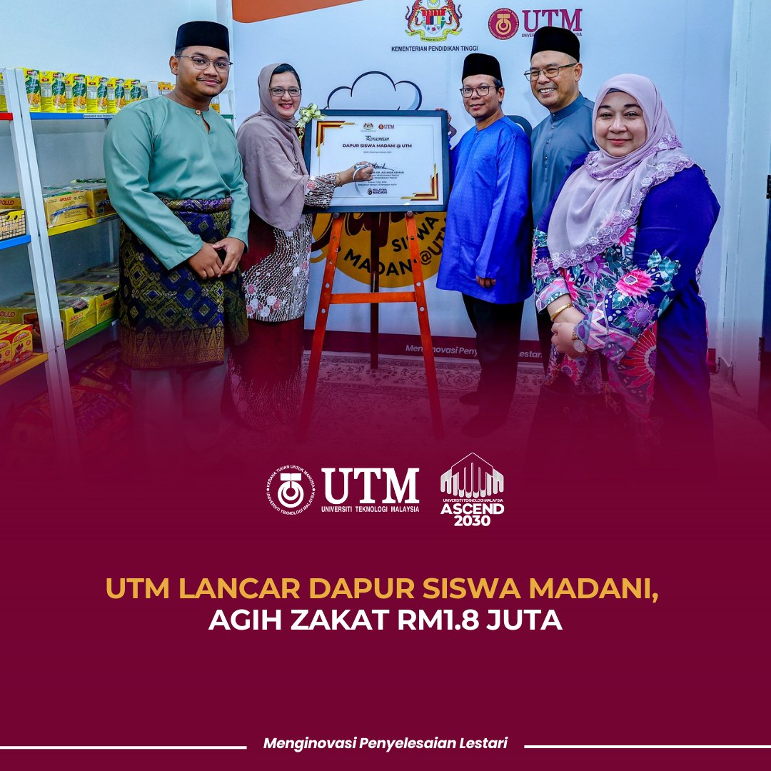 Universiti Teknologi Malaysia (UTM) tweet media