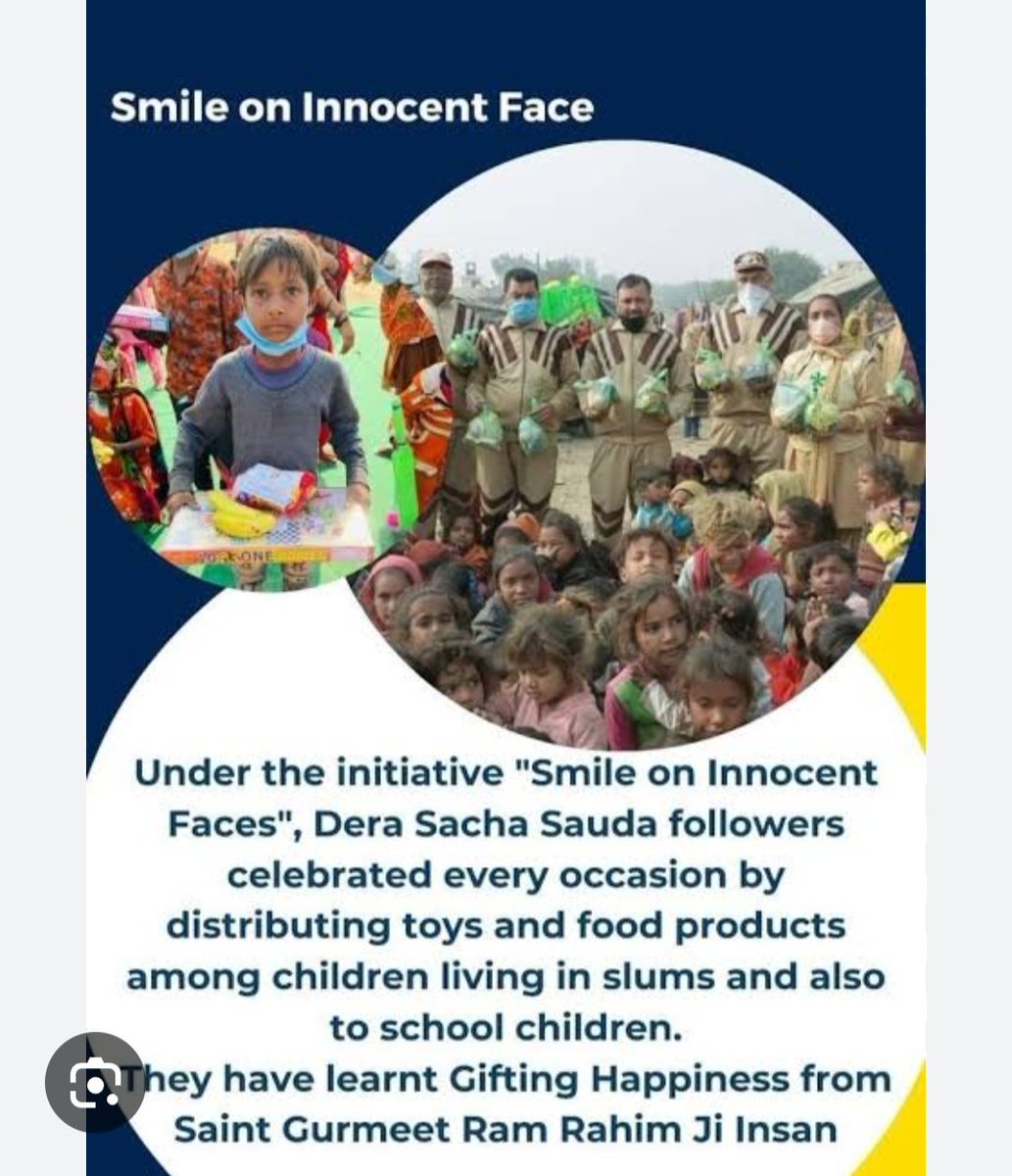 itz_insan_'s tweet photo. Volunteers distribute toys, food, clothes, and stationery, aiming to brighten lives and foster hope among childrenInspired by Saint Dr. Gurmeet Ram Rahim Singh Ji Insan, Dera Sacha Sauda volunteers actively participate in the #SpreadingSmile https://t.co/z9x01d8m8J