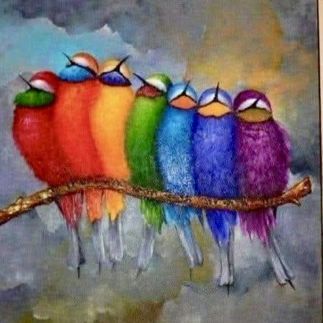 chatarup's tweet photo. Like these birds, draped in every hue yet bound by the same branch, may our lives be coloured by joy, friendship, and shared laughter.

This Holi, may differences turn into beauty, and togetherness become our brightest colour.

Wishing you a Holi filled with warmth &amp; happiness. https://t.co/LpqS0YVN55