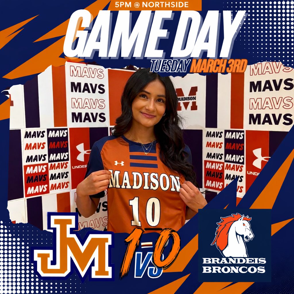 SAmavs_GSoccer's tweet photo. Big win tonight as the girls beat Brandeis 1-0.

@crisi_rosito ⚽️
Bianca 🅰️
Addison 🧤and a team effort for the shut out!

Keep putting in work ladies and onto the next one! ⚽️🥅⚽️🥅⚽️ https://t.co/Rmr62Vmasc