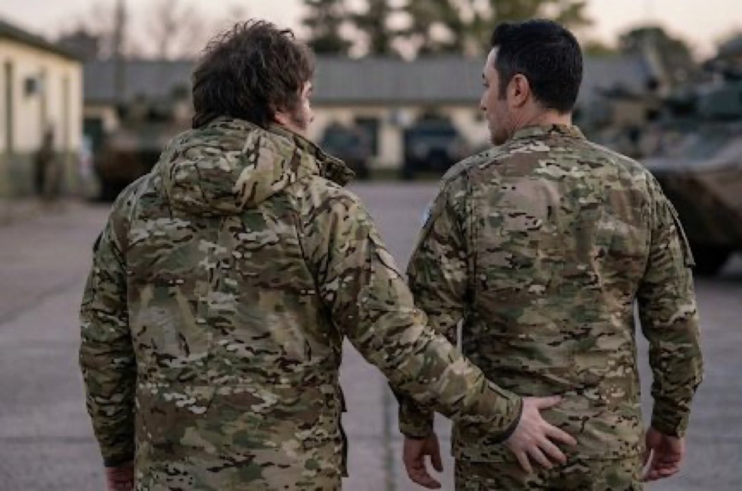 -Esta es la cola para esperar?
-No, esta es la cola que lo espera a usted, Sr. Presidente.