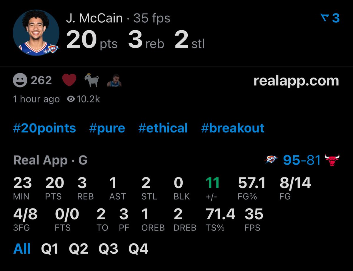 Real App tweet media