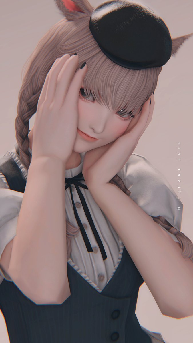 ほっぺたおとしておきます
#ミコッテ #FF14