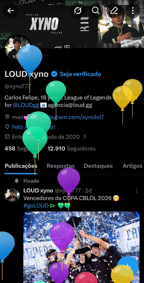 LOUD xyno tweet media